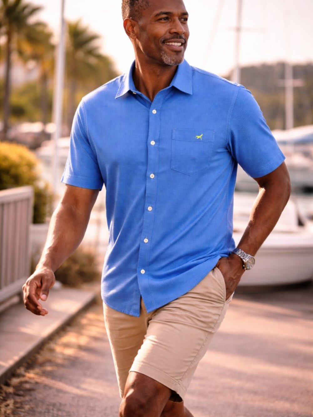 Tommy Bahama IslandZone Blue Polo Shirt – Size XXL